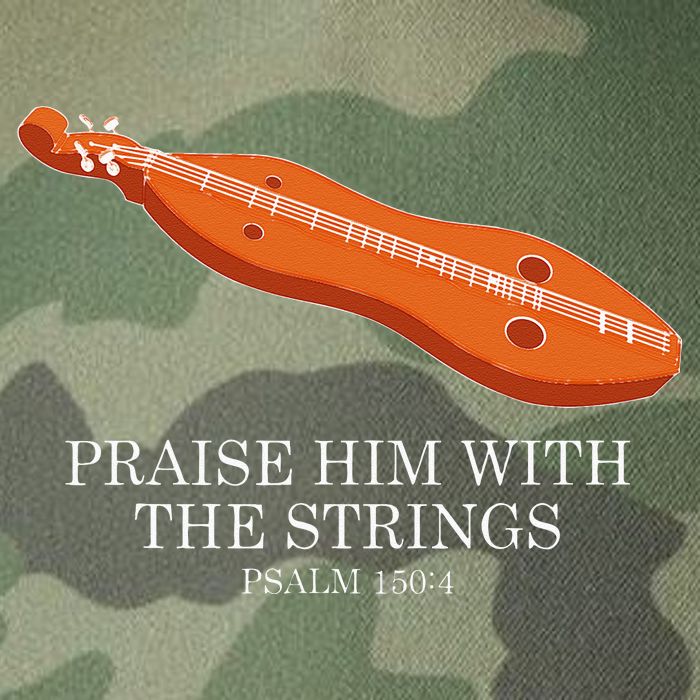 Appalachian Music Praise Him With The Strings Dulcimer Legacy Tie Dye Trucker Hat