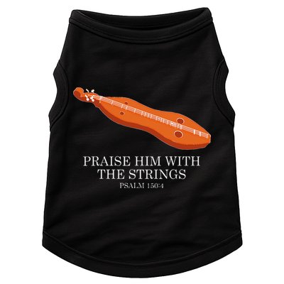 Appalachian Music Praise Him With The Strings Dulcimer Doggie Tank