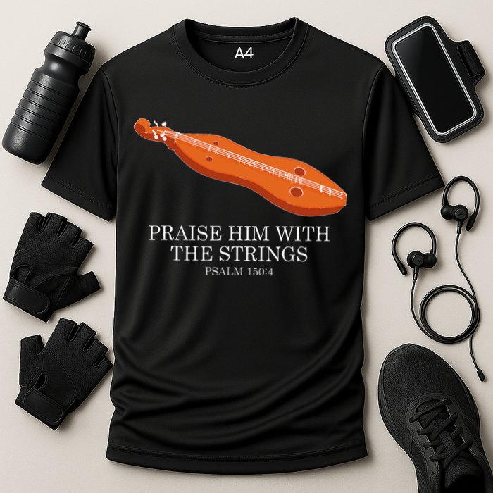 Appalachian Music Praise Him With The Strings Dulcimer Performance Shirt
