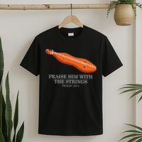 Appalachian Music Praise Him With The Strings Dulcimer T-Shirt