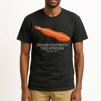 Appalachian Music Praise Him With The Strings Dulcimer Tall T-Shirt