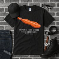 Appalachian Music Praise Him With The Strings Dulcimer Tall T-Shirt