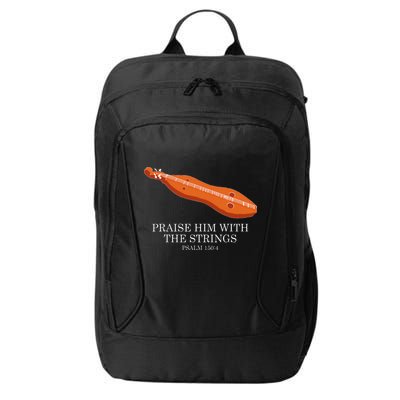 Appalachian Music Praise Him With The Strings Dulcimer City Backpack