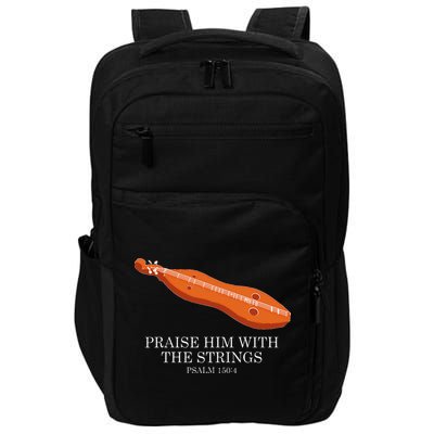 Appalachian Music Praise Him With The Strings Dulcimer Impact Tech Backpack