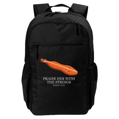 Appalachian Music Praise Him With The Strings Dulcimer Backpack