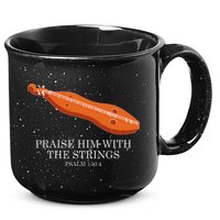 Appalachian Music Praise Him With The Strings Dulcimer 15oz Campfire Ceramic Mug