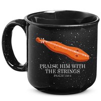 Appalachian Music Praise Him With The Strings Dulcimer 15oz Campfire Ceramic Mug