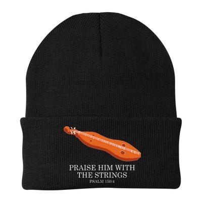 Appalachian Music Praise Him With The Strings Dulcimer Beanie