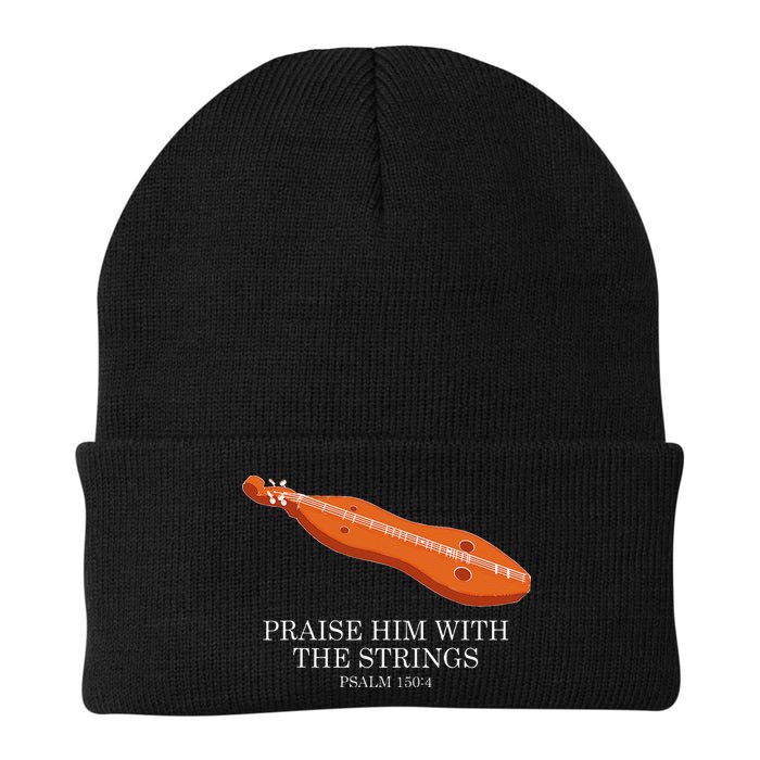 Appalachian Music Praise Him With The Strings Dulcimer Beanie