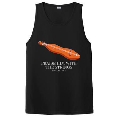 Appalachian Music Praise Him With The Strings Dulcimer PosiCharge Competitor Tank