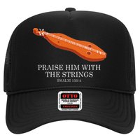 Appalachian Music Praise Him With The Strings Dulcimer Trucker Hat
