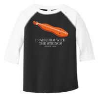 Appalachian Music Praise Him With The Strings Dulcimer Toddler Fine Jersey T-Shirt