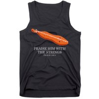Appalachian Music Praise Him With The Strings Dulcimer Tank Top