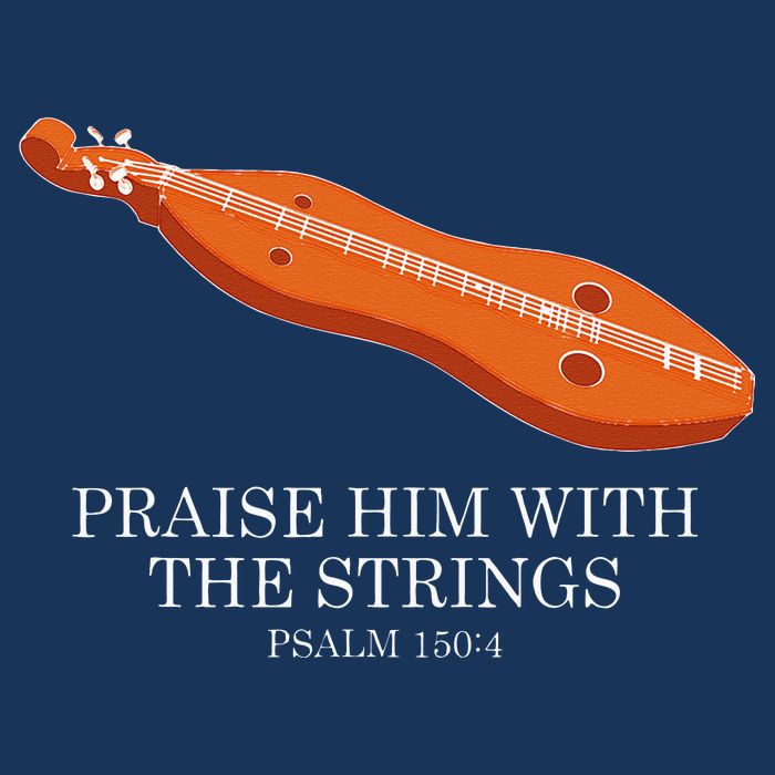 Appalachian Music Praise Him With The Strings Dulcimer Infant Baby Jersey Bodysuit