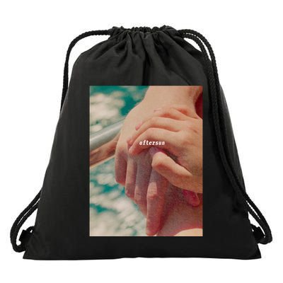 Aftersun Movie Poster Remake With Paul Mescal 3 Drawstring Bag