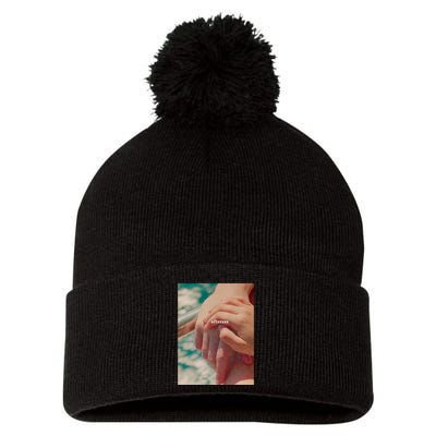 Aftersun Movie Poster Remake With Paul Mescal 3 Pom Pom 12in Knit Beanie
