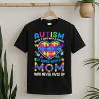 Autism Mom Puzzle Piece Autism Awareness T-Shirt