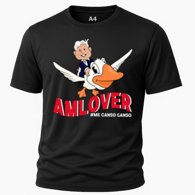 Amlover Mexican President Amlo Cooling Performance Crew T-Shirt
