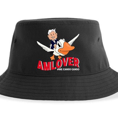 Amlover Mexican President Amlo Sustainable Bucket Hat