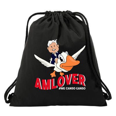 Amlover Mexican President Amlo Drawstring Bag