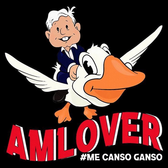 Amlover Mexican President Amlo Drawstring Bag