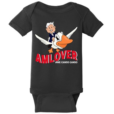Amlover Mexican President Amlo Baby Bodysuit