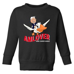 Amlover Mexican President Amlo Toddler Sweatshirt