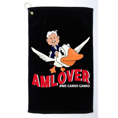 Amlover Mexican President Amlo Golf Towel