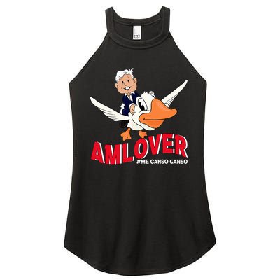 Amlover Mexican President Amlo Women's Perfect Tri Rocker Tank
