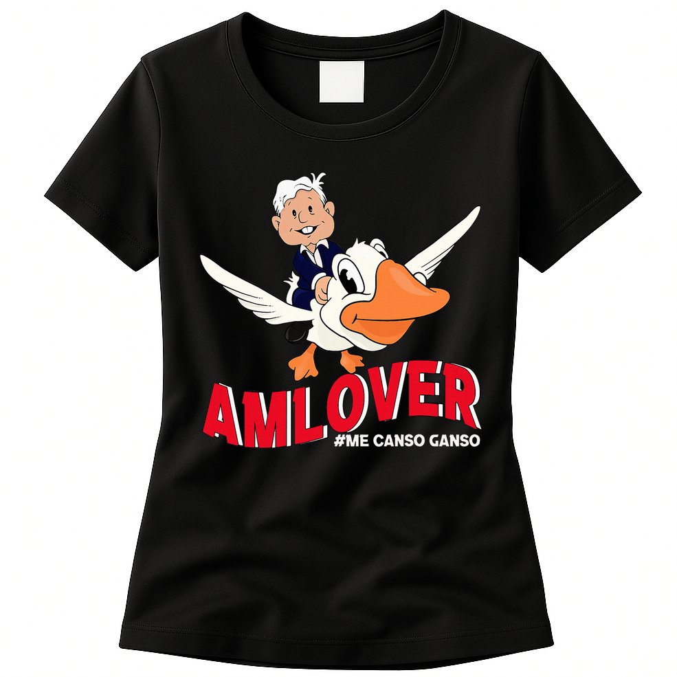 Amlover Mexican President Amlo Womens T-Shirt