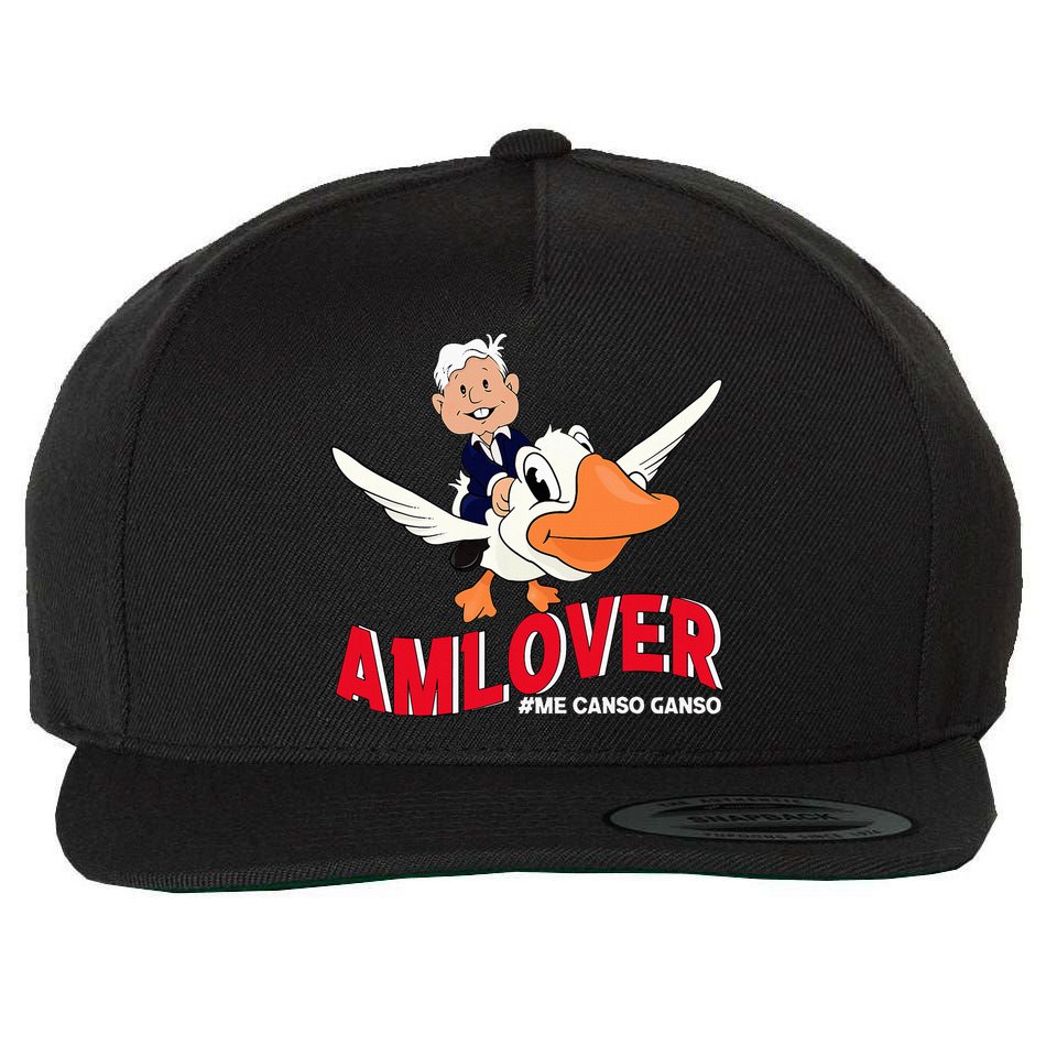 Amlover Mexican President Amlo Wool Snapback Cap