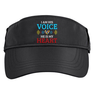 Autism Mom Proud Coach Awareness Month Autistic Pride Gift Adult Drive Performance Visor