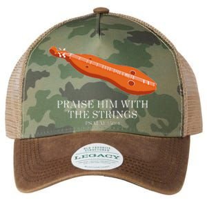 Appalachian Music Praise Him With The Strings Dulcimer Legacy Tie Dye Trucker Hat