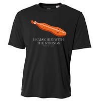 Appalachian Music Praise Him With The Strings Dulcimer Cooling Performance Crew T-Shirt