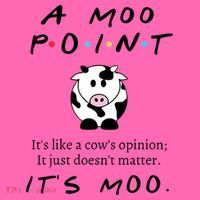 A Moo Point Its Like A Cows Opinion Stripe Pom Pom Beanie