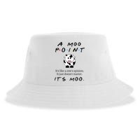 A Moo Point Its Like A Cows Opinion Sustainable Bucket Hat