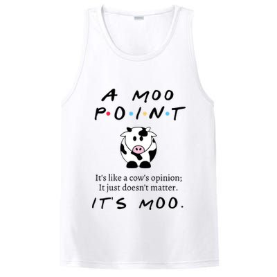 A Moo Point Its Like A Cows Opinion PosiCharge Competitor Tank