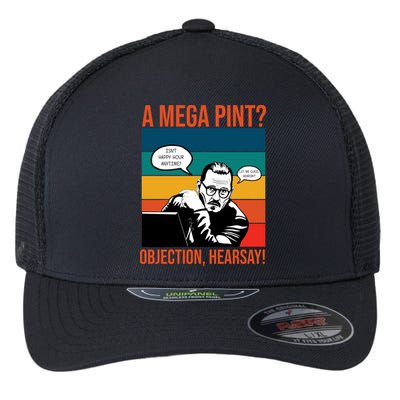 A Mega Pint Objection Hearsay Johnny Depp Retro Sunset Flexfit Unipanel Trucker Cap