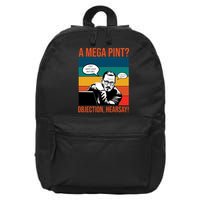 A Mega Pint Objection Hearsay Johnny Depp Retro Sunset 16 in Basic Backpack