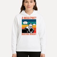 A Mega Pint Objection Hearsay Johnny Depp Retro Sunset Hoodie