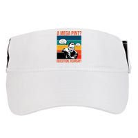 A Mega Pint Objection Hearsay Johnny Depp Retro Sunset Adult Drive Performance Visor