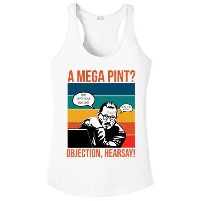 A Mega Pint Objection Hearsay Johnny Depp Retro Sunset Ladies PosiCharge Competitor Racerback Tank