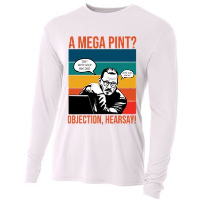 A Mega Pint Objection Hearsay Johnny Depp Retro Sunset Cooling Performance Long Sleeve Crew
