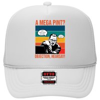 A Mega Pint Objection Hearsay Johnny Depp Retro Sunset Trucker Hat