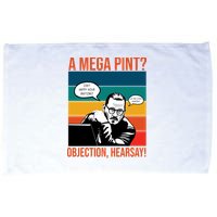 A Mega Pint Objection Hearsay Johnny Depp Retro Sunset Microfiber Hand Towel