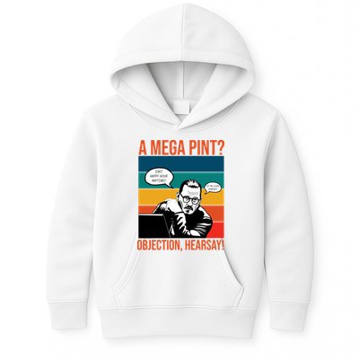 A Mega Pint Objection Hearsay Johnny Depp Retro Sunset Kids Hoodie