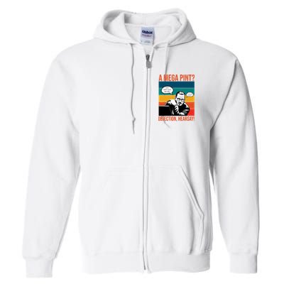 A Mega Pint Objection Hearsay Johnny Depp Retro Sunset Full Zip Hoodie