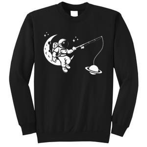 Astronaut Moon Planets Astronomy Space Ship Gift Sweatshirt