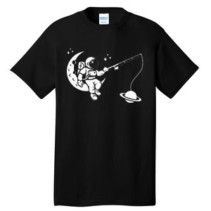 Astronaut Moon Planets Astronomy Space Ship Gift Tall T-Shirt