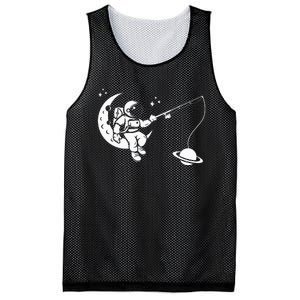 Astronaut Moon Planets Astronomy Space Ship Gift Mesh Reversible Basketball Jersey Tank